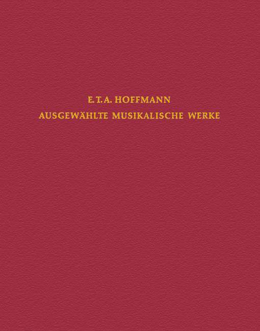 Carte LITTLE SECULAR VOCAL WORKS & PIANO SONAT ERNST THEO HOFFMANN