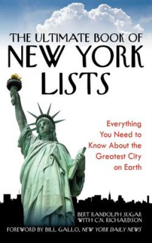 Carte Ultimate Book of New York Lists Bert Randolph Sugar