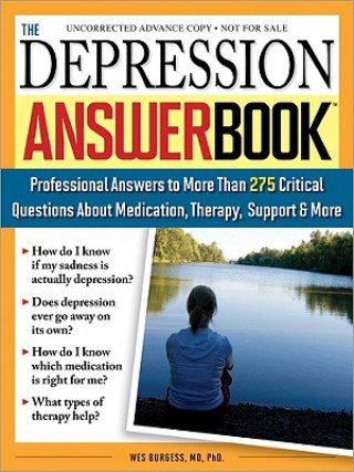 Книга Depression Answer Book Wes Burgess