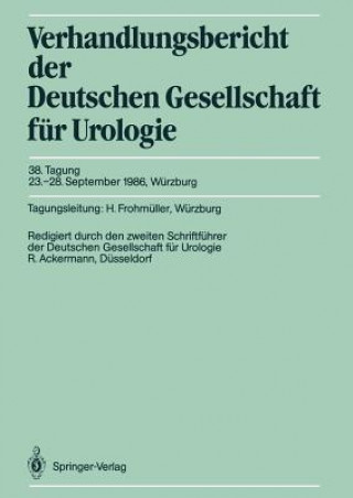 Kniha 38. Tagung, 23.-28. September 1986, Wurzburg ROLF ACKERMANN