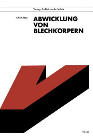 Книга Abwicklung Von Blechkoerpern Alfred Boge