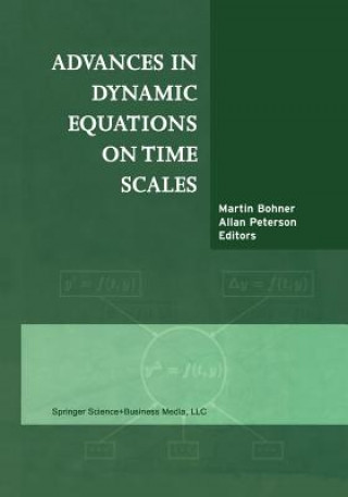 Książka Advances in Dynamic Equations on Time Scales Martin Bohner