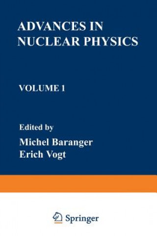 Könyv Advances in Nuclear Physics Erich W. Vogt