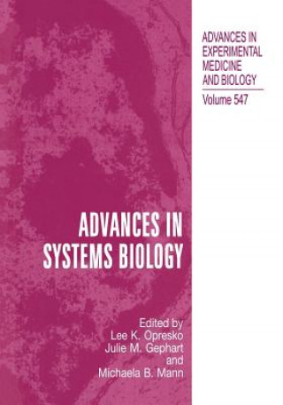 Book Advances in Systems Biology Julie M. Gephart