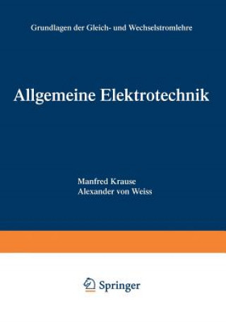 Книга Allgemeine Elektrotechnik Manfred Krause