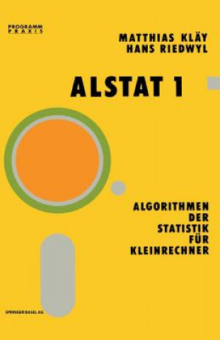 Carte Alstat 1 Algorithmen Der Statistik Fur Kleinrechner Riedwyl