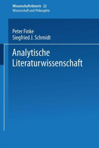 Carte Analytische Literaturwissenschaft S J Schmidt