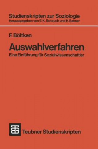 Book Auswahlverfahren Ferdinand Boltken