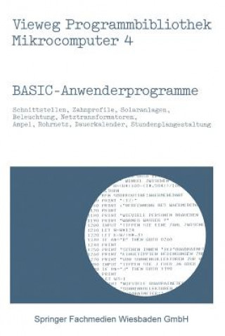 Kniha Basic-Anwenderprogramme Wilfried Wendt