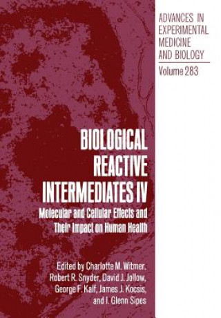 Knjiga Biological Reactive Intermediates IV David J. Jollow