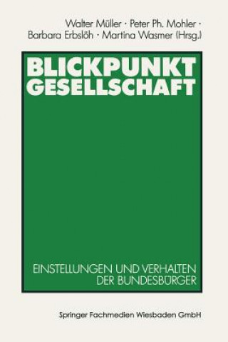 Книга Blickpunkt Gesellschaft Barbara Erbslöh