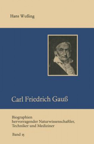 Książka Carl Friedrich Gauss Hans Wussing