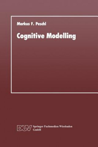 Livro Cognitive Modelling Markus F Peschl
