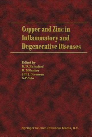 Kniha Copper and Zinc in Inflammatory and Degenerative Diseases Roberto Milanino