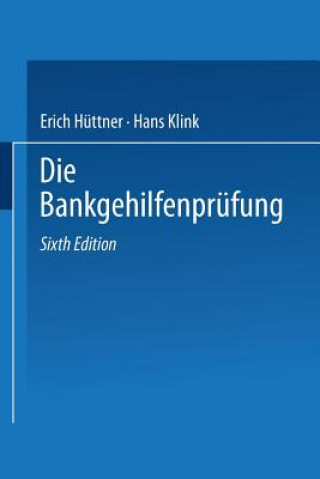 Könyv Bankgehilfenprufung Hans Klink