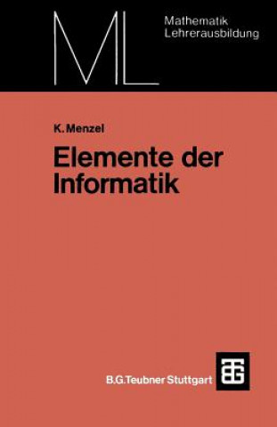 Książka Elemente Der Informatik Klaus Menzel