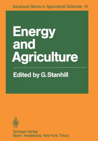 Knjiga Energy and Agriculture G. Stanhill