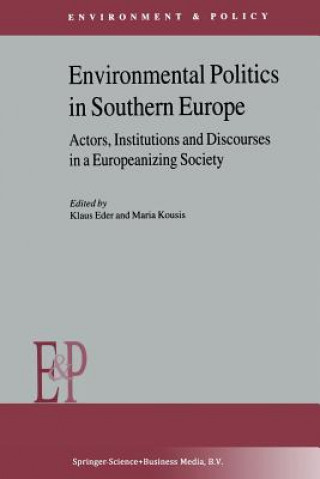 Buch Environmental Politics in Southern Europe K. Eder