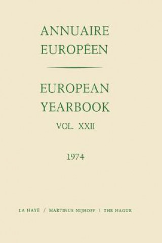 Knjiga European Yearbook / Annuaire Europeen Council of Europe