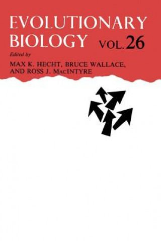 Livre Evolutionary Biology Max K. Hecht