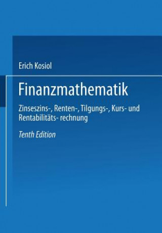 Carte Finanzmathematik Erich Kosiol