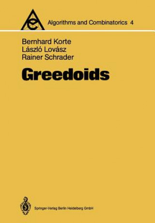 Carte Greedoids Rainer Schrader