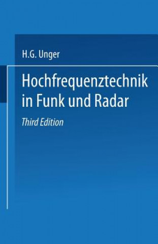 Carte Hochfrequenztechnik in Funk Und Radar Hans-George Unger