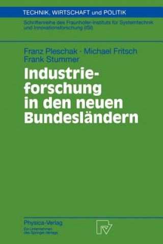 Kniha Industrieforschung in Den Neuen Bundesl ndern Frank Stummer