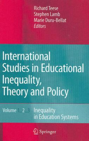 Книга International Studies in Educational Inequality, Theory and Policy Marie Duru-Bellat