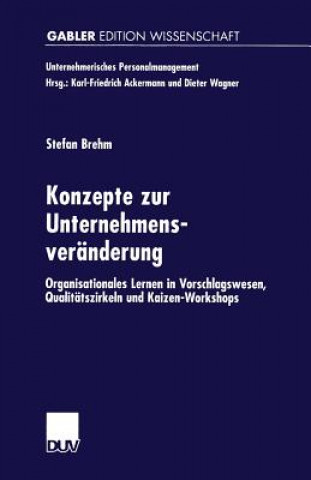 Książka Konzepte Zur Unternehmensveranderung Stefan Brehm