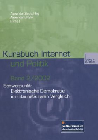 Carte Kursbuch Internet Und Politik Alexander Bilgeri