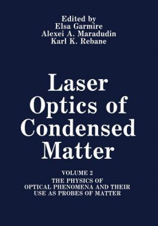 Kniha Laser Optics of Condensed Matter E. Garmire