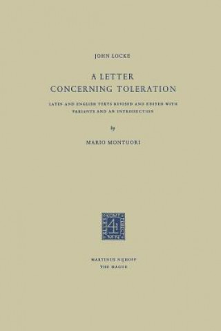 Könyv Letter Concerning Toleration John Locke