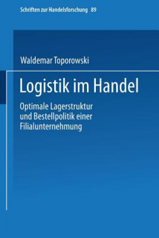 Kniha Logistik Im Handel Waldemar Toporowski