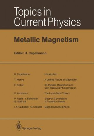 Buch Metallic Magnetism Herbert Capellmann