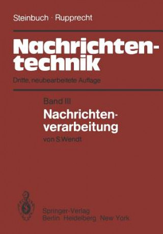 Knjiga Nachrichtentechnik Siegfried Wendt