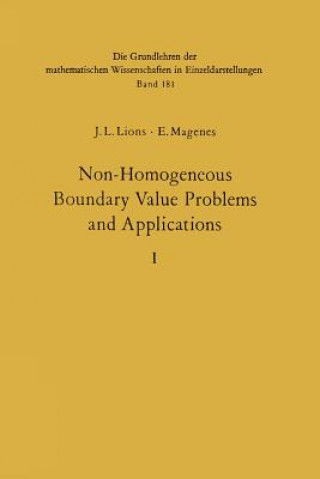 Kniha Non-Homogeneous Boundary Value Problems and Applications Enrico Magenes