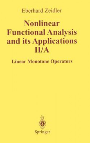 Carte Nonlinear Functional Analysis and Its Applications E. Zeidler