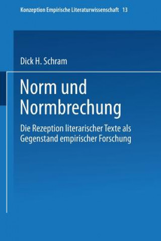 Carte Norm Und Normbrechung Dick H Schram
