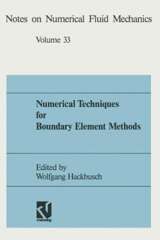 Kniha Numerical Techniques for Boundary Element Methods Wolfgang Hackbusch