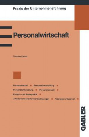 Kniha Personalwirtschaft Thomas Kaiser