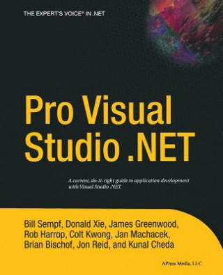 Knjiga Pro Visual Studio .NET Donald Xie