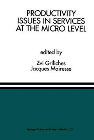 Buch Productivity Issues in Services at the Micro Level Zvi Griliches