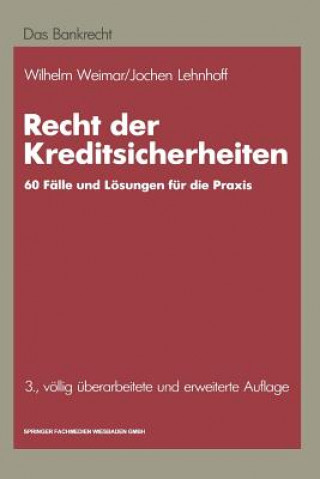 Книга Recht Der Kreditsicherheiten Jochen Lehnhoff