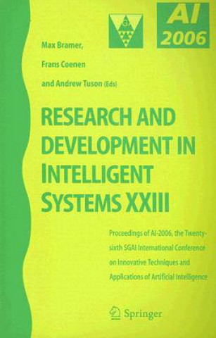 Knjiga Research and Development in Intelligent Systems XXIII Frans Coenen