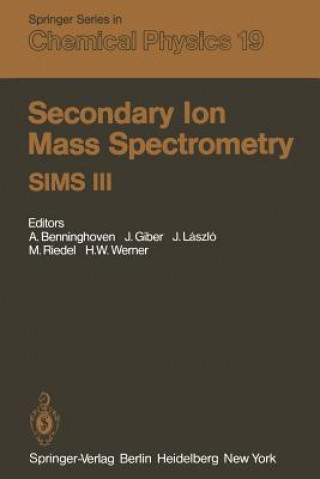 Książka Secondary Ion Mass Spectrometry SIMS III A. Benninghoven