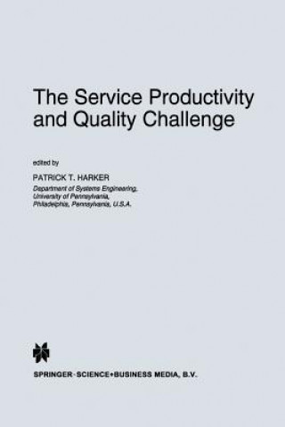 Book Service Productivity and Quality Challenge P. T. Harker