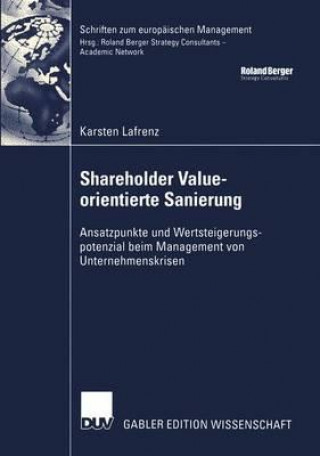 Buch Shareholder Value-Orientierte Sanierung Karsten Lafrenz