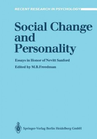 Carte Social Change and Personality Mervin B. Freedman