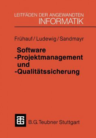 Buch Software-Projektmanagement Und -Qualitatssicherung Helmut Sandmayr